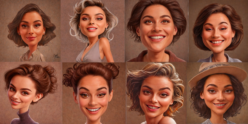 Adding a Personal Touch to Your Caricatures Beyond Templates with AI Caricature Maker