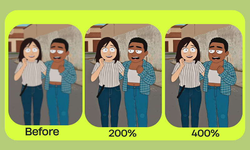 Boost Clarity in Your South Park Character Photos with AI Image Enlarger