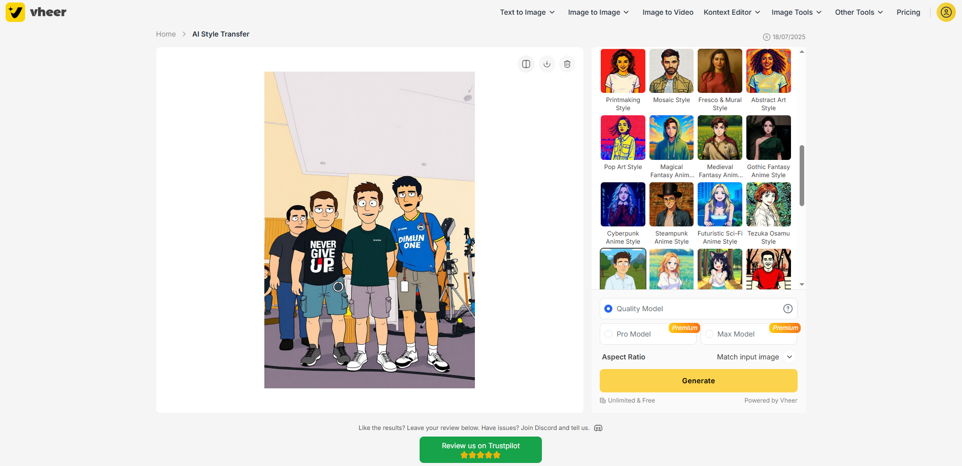 Boost Clarity in Your South Park Character Photos with AI Image Enlarger