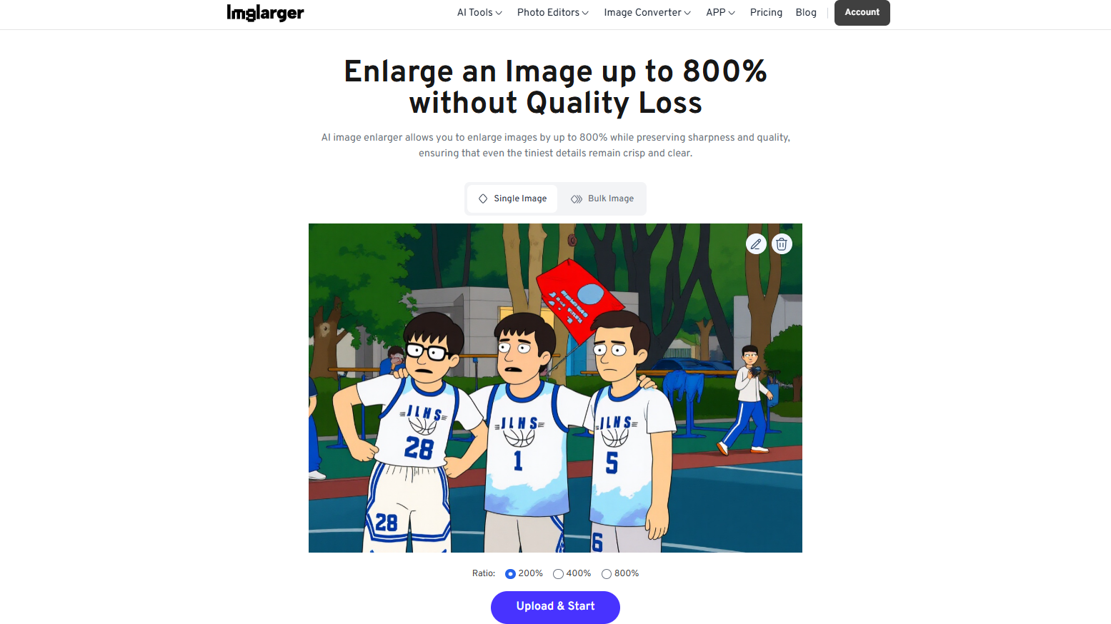 Boost Clarity in Your South Park Character Photos with AI Image Enlarger