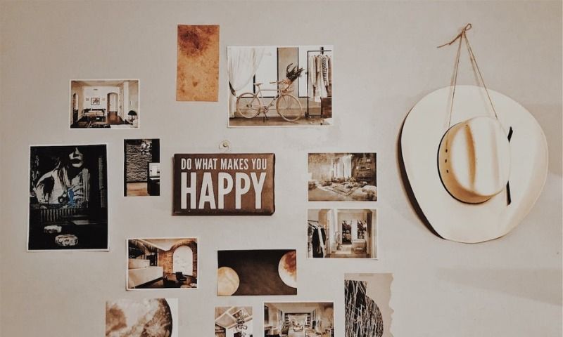 Three steps to create a photo wall