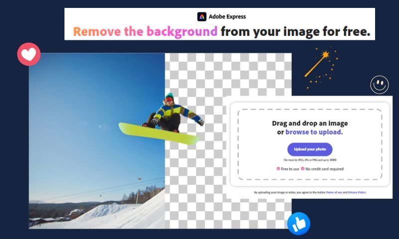 Best Adobe Express Alternative to Remove Backgrounds from Images